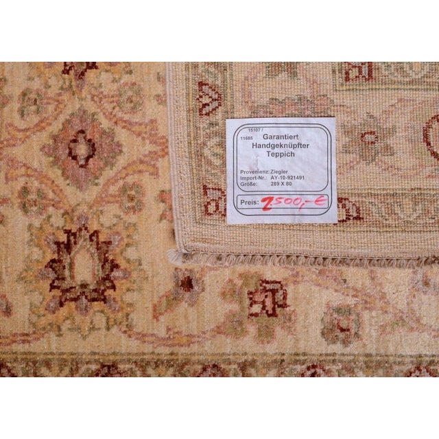 Textile Middle Eastern Hand-Knotted Rug with Floral Design For Sale - Image 7 of 8