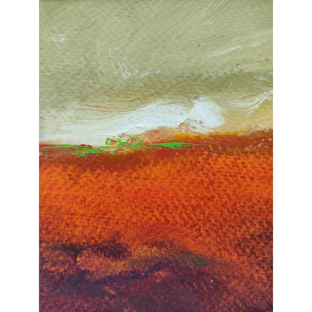 "Waiting for the Green Flash" Contemporary Original Abstract Seascape Acrylic Painting For Sale In Naples, FL - Image 6 of 10