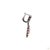 White 2.04 Carat Old European Cut Diamond Ruby Gold Earrings, A Pair For Sale - Image 8 of 9