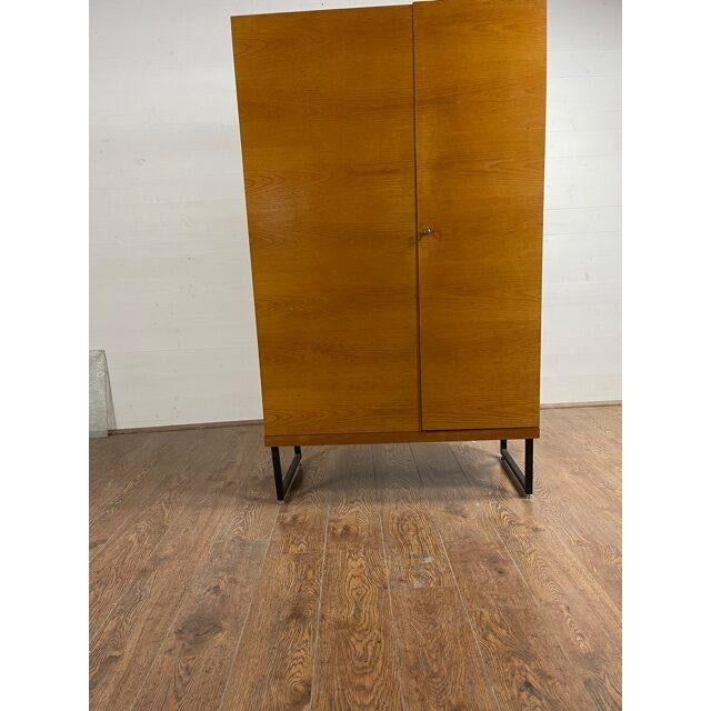 Vintage 2 Door Closet by Drevo Union, 1965 with [ working ] key In superb original condition Dims; H= 167 cm W= 100 cm D=...