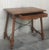 19th Century Spanish Farm Table With Iron Stretchers, Hand Carved Top and Drawer For Sale - Image 9 of 12