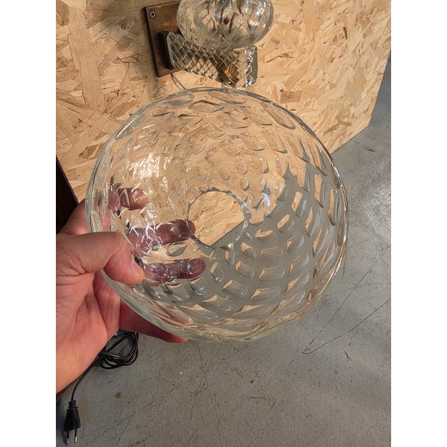 Diamante Glass Wall Lamp by Carlo Scarpa for Venini, 1930s For Sale - Image 13 of 18