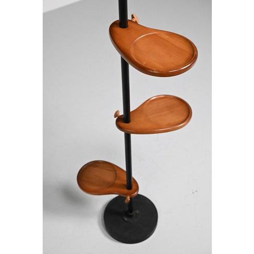 Vintage Teak Plant Stand For Sale - Image 5 of 10