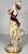 Mid 20th Century Dresden Volkstedt Porcelain Figurine Woman Dancer Musician For Sale - Image 5 of 18