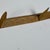 Unusual Vintage Set of 3 Wall Mounted Rustic Racks With Spike Hooks in Blond Wood For Sale - Image 4 of 11