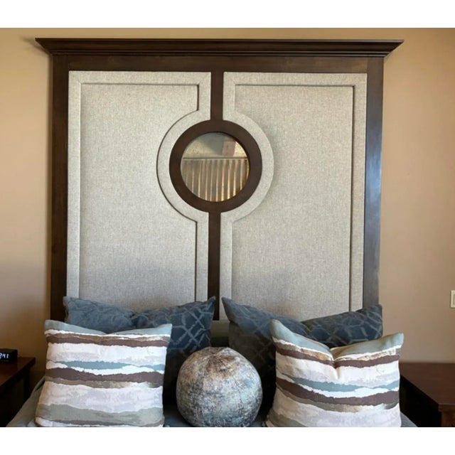 Stunning Designer Cal King Bed For Sale - Image 4 of 5