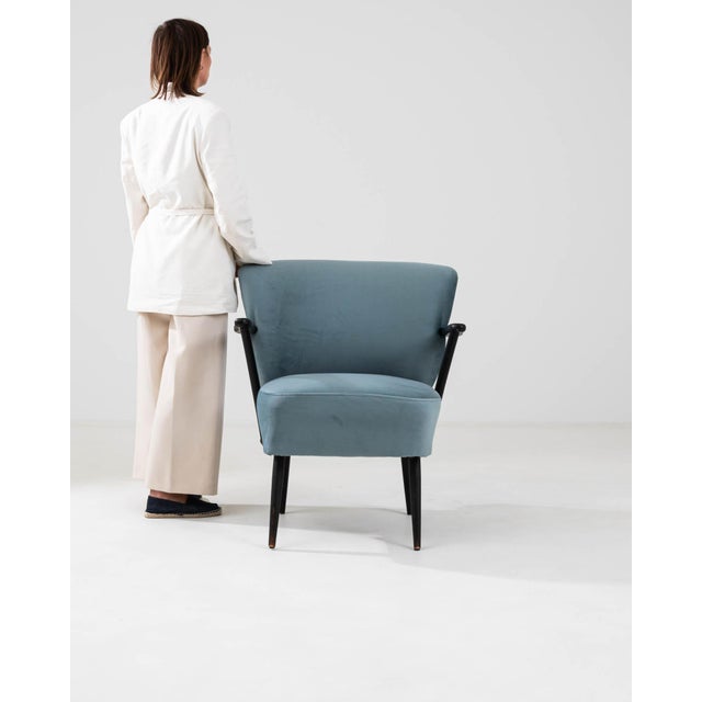20th Century Danish Upholstered Armchair For Sale - Image 17 of 18