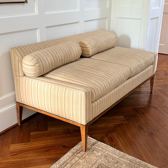 Vanguard Jacen Footboard Sofa One of the best looking small scale sofas we’ve ever seen. Beautifully crafted, this sofa is...
