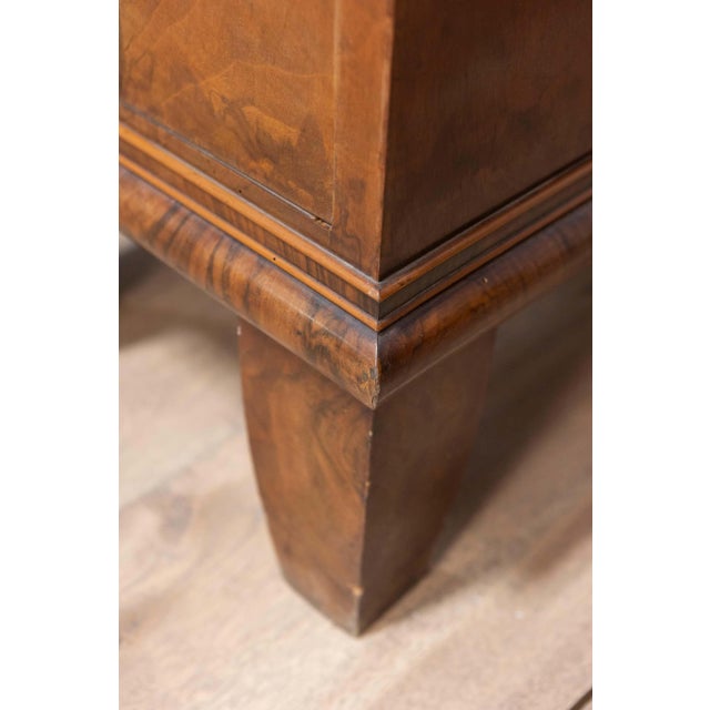 Art Deco Italian Glass Top Desk, 20th Century For Sale - Image 3 of 17