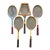 Vintage Wooden Tennis Rackets - Set of 5 For Sale