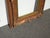 36 5/8" H Vintage French Country Gold Ornate Picture Frame W Green Inner Strip For Sale - Image 11 of 14