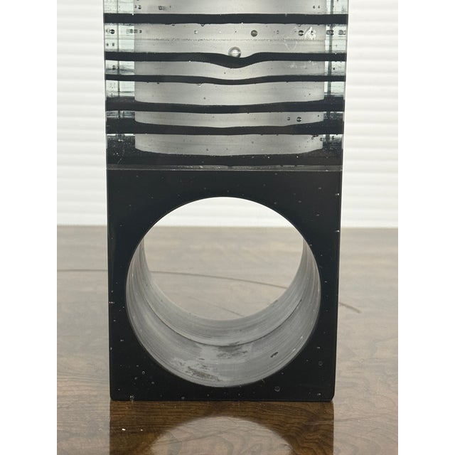 2000 - 2009 Towering Downtown Vase, Signed 2004 For Sale - Image 5 of 11