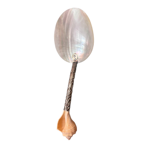 Mother of Pearl Caviar Spoon With Engraving