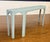 Contemporary Light Blue Console Table by Highland House For Sale - Image 12 of 13