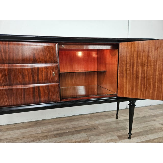 Bar Cabinet attributed to Vittorio Dassi, 1950s For Sale - Image 14 of 18