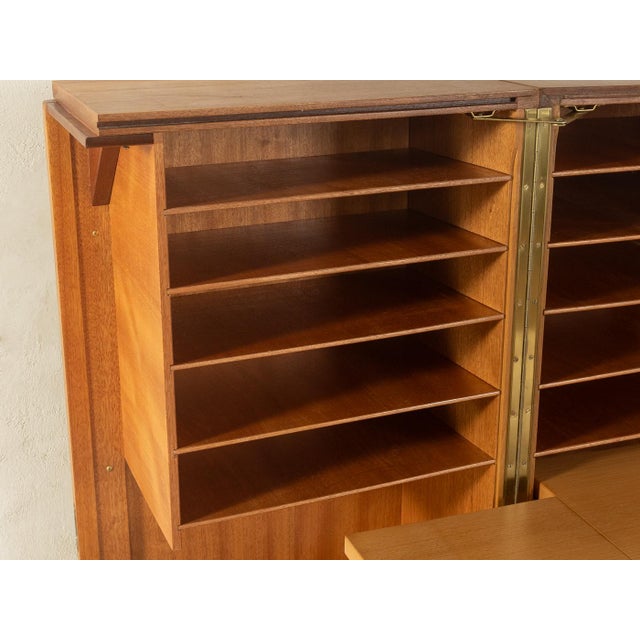 Vintage Secretaire in Walnut, 1960s For Sale - Image 10 of 16