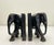 Antique Hand Carved Wooden Elephant Bookends, 1940s, Set of 2 For Sale - Image 18 of 18