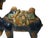 Oriental Ceramic Sancai Dark Blue Brown Beige Fengshui Artistic Camel Figure For Sale - Image 11 of 11