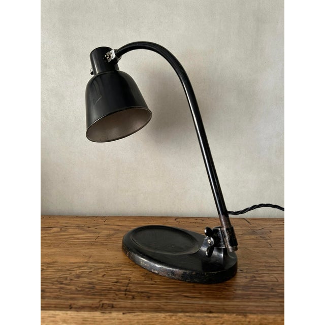 1930s Model Matador 2768 Table Lamp by Christian Dell for Bur Bunte & Remmler, 1930s For Sale - Image 5 of 12