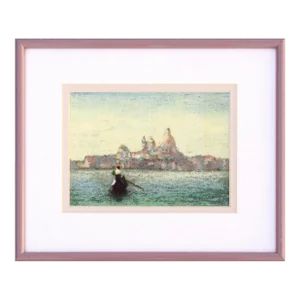 Santa Maria Della Salute, Venice - Italian Landscape With Gondola