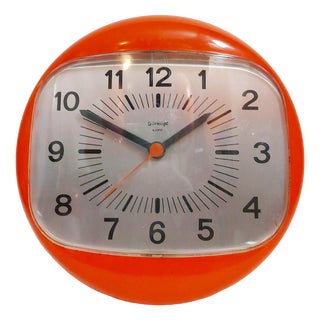 Vintage Gorenje Wall Clock, 1970s For Sale