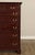 Henkel Harris Georgian Style Mahogany Tall Chest For Sale - Image 10 of 18