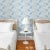 Not Yet Made - Made To Order Schumacher Celinda Wallpaper In Sky For Sale - Image 5 of 5