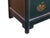 Distressed Black Golden Floral Graphic Tall Side End Table Cabinet For Sale - Image 14 of 14