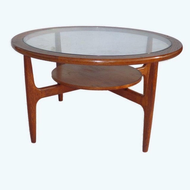 Mid 20th Century Mid 20th Century Mid Century 2-Tier Coffee Table For Sale - Image 5 of 6