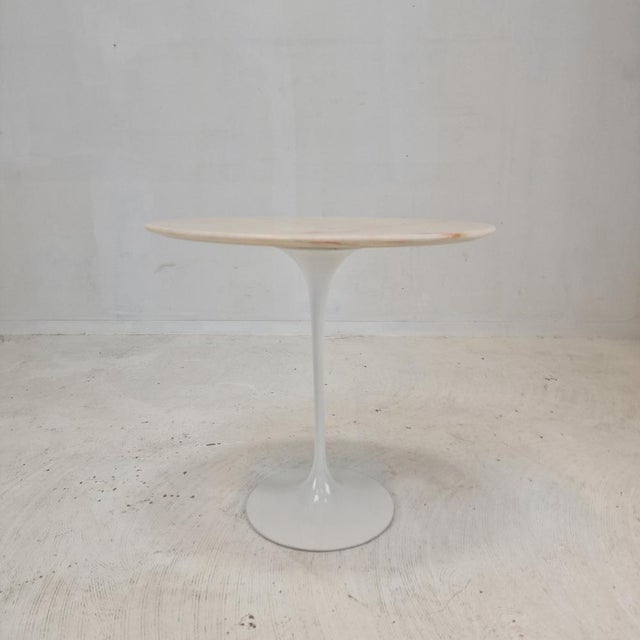 Oval Marble Side Table by Ero Saarinen for Knoll For Sale - Image 10 of 15