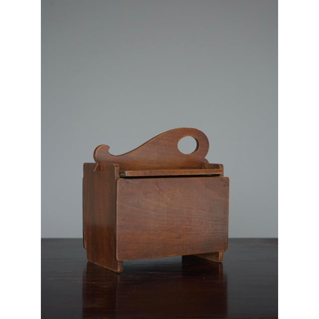 Dutch Amsterdam School Plywood Box, 1930s For Sale - Image 6 of 11
