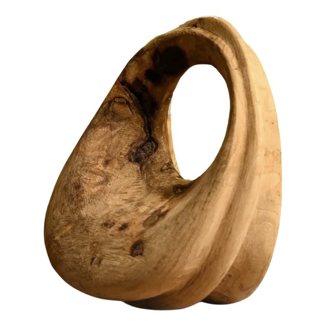 Fabi, Abstract Sculpture, 2000s, Olive Wood For Sale