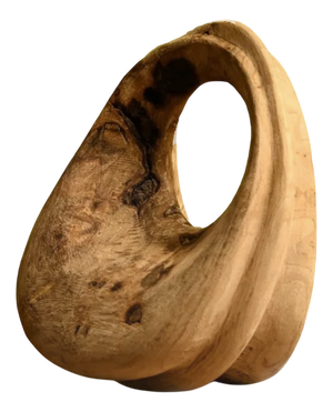 Fabi, Abstract Sculpture, 2000s, Olive Wood