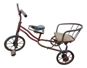 Vintage Child’s Tricycle With Rear Seat