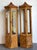 Vintage Pagoda Split Rattan Tall Cabinets - A Pair For Sale - Image 9 of 12