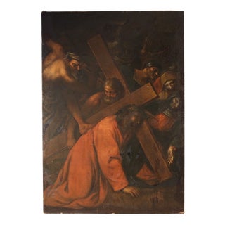 Unknown, The Way of the Cross, 1670, Oil on Canvas For Sale