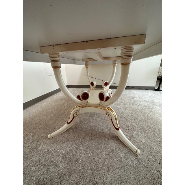 Neoclassical 100% Made in Italy Elegant Custom Made Dining Table for 10 Person For Sale - Image 3 of 8