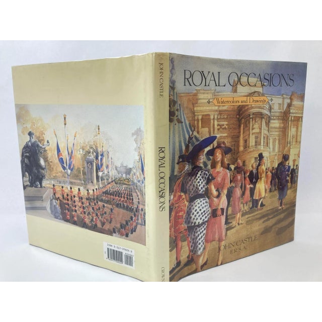 Late 20th Century Royal Occasions: Watercolors and Drawings by John Castle Hardcover Book For Sale - Image 5 of 12