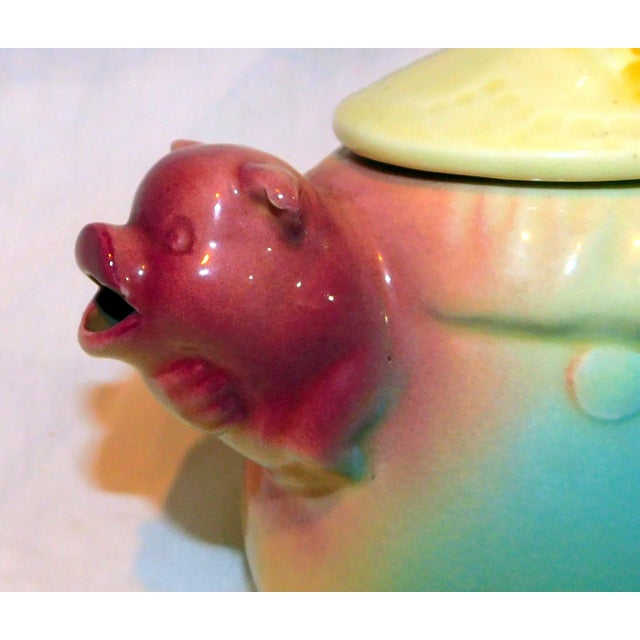 Ceramic Vintage Shawnee Tea Pot For Sale - Image 7 of 8