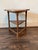 This sculptural Pennsylvania House oak side table brings a charming silhouette to any space with its clover shape and...