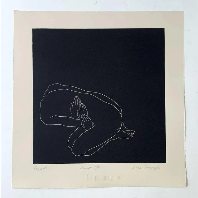 Luiza Kasprzyk, Beginning, 2020, Linocut For Sale - Image 6 of 7