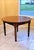 Antique Round Mahogany Dining Table, 42” Turned Legs, Farmhouse Style For Sale - Image 4 of 10