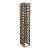 Vintage Metal & Leather Floor Wine Rack in the Style of Arthur Umanoff For Sale
