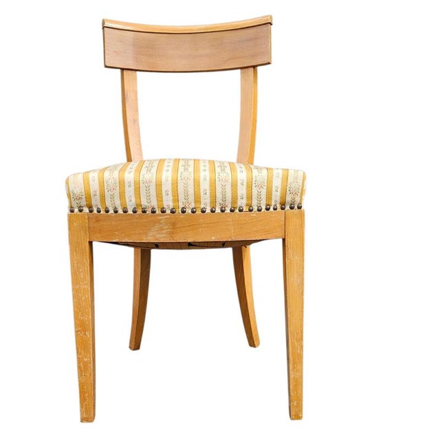 Biedermeier Cherrywood Chairs and Side Tables, Set of 4 For Sale - Image 13 of 18