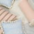 Schumacher SAMPLE - Schumacher Briony Stripe Fabric In Cameo For Sale - Image 4 of 4