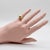Vintage Bvlgari Tronchetto Two-Tone 18k Gold Ring, Size 5.5 For Sale - Image 9 of 9