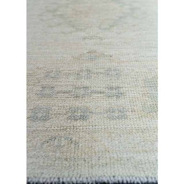 Turkish Turkish Oushak Rug 7'11" x 10'1" #20297 For Sale - Image 3 of 8