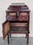 Wood Pair of Italian Marquetry Nightstands With Bronze Crest, Drawers and Doors For Sale - Image 7 of 13