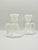 Milk Glass Handled Candlesticks- A Pair For Sale - Image 9 of 9