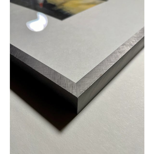 Realism Original Vintage Watercolor Painting the Sunset For Sale - Image 3 of 6